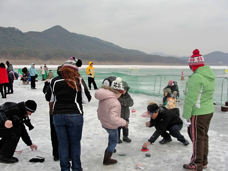 Ice fishing